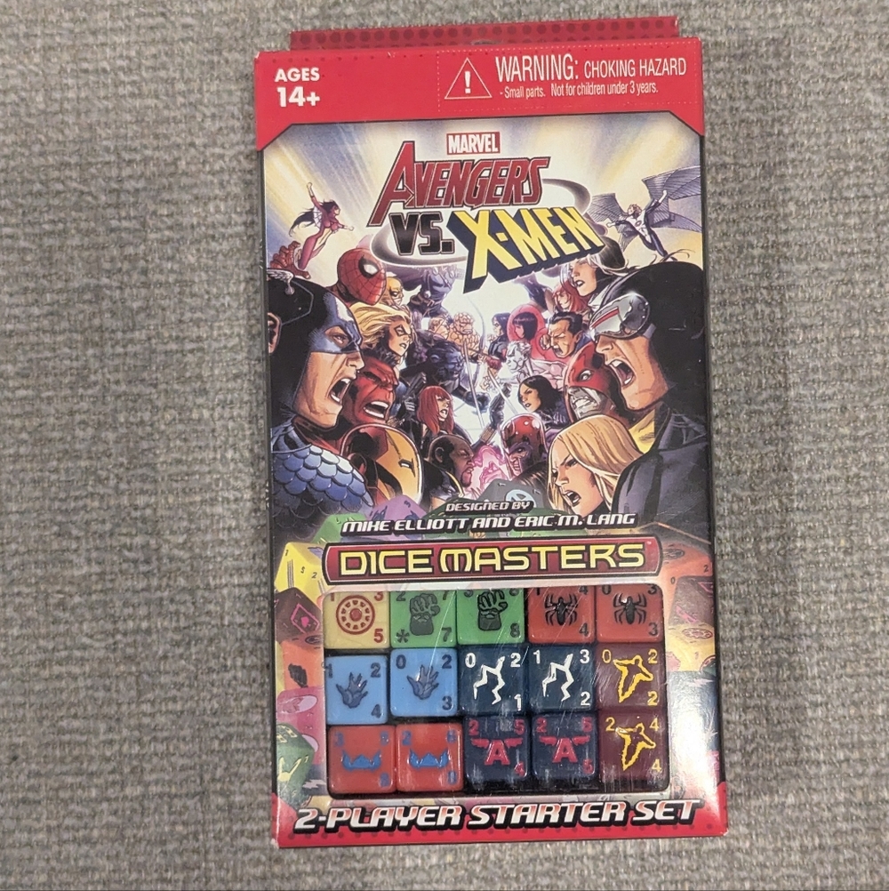 Wiz Kids Marvel Dice Masters Avengers VS XMen Dice Building Game Starter Set NIB